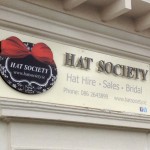 Raised Letters on Fascia